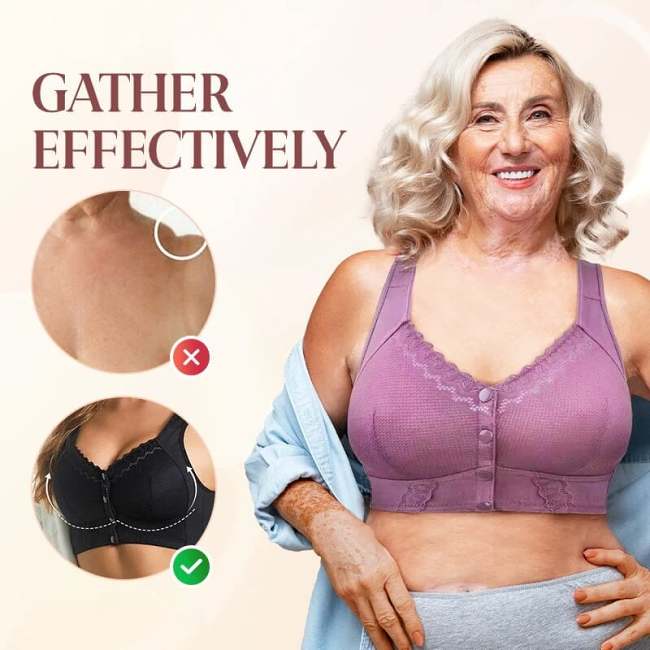 Front Closure Breathable Bra(Please Add 3/5 pcs to your Cart)