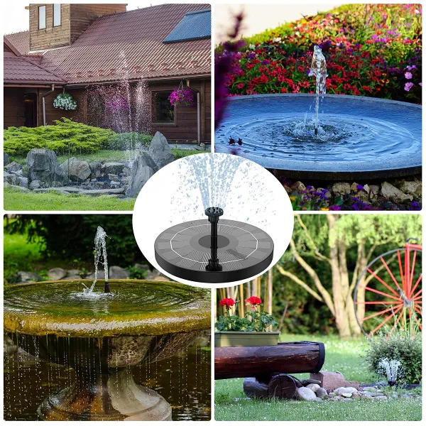 Solar-Powered Bird Fountain Kit