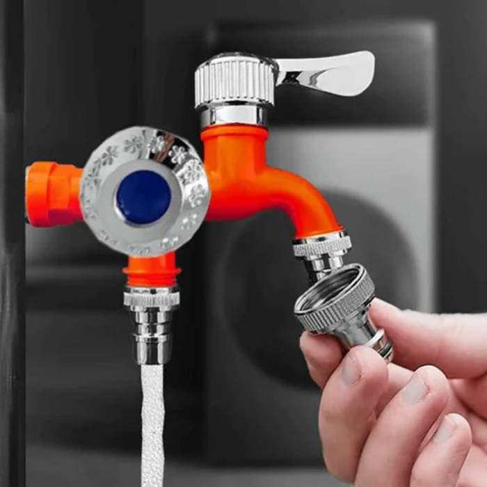 LAST DAY 49% OFFDouble Outlet Faucet