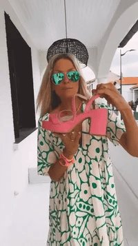 Women's Casual Floral Swing Dress Summer Dress