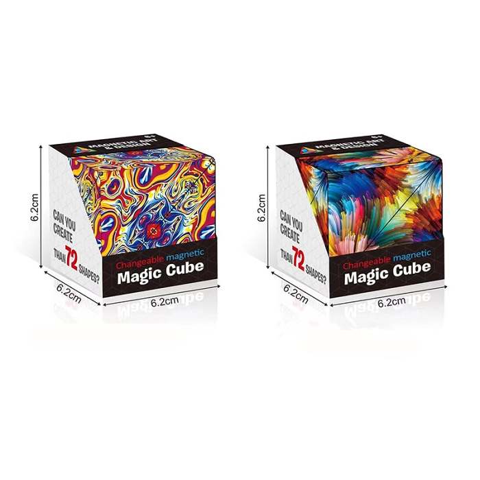 Changeable Magnetic Magic Cube