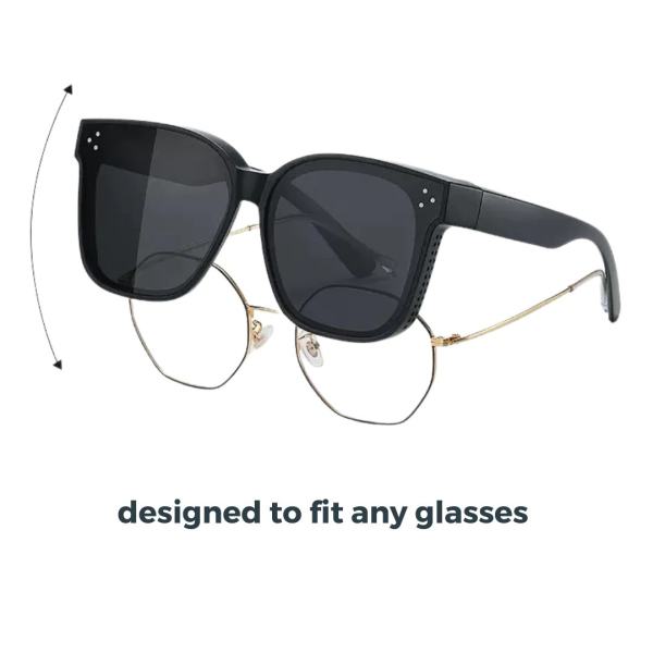 UV400 Protection - Polarized Fit-Over Sunglasses