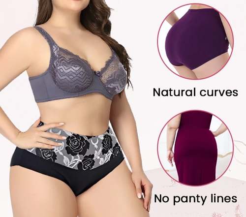 Buy 1 Get 3 PacksHigh Waist Tummy Control Leak proof Panties
