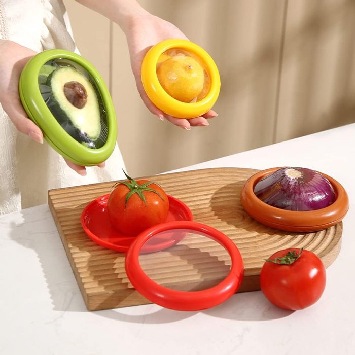 Fruit And Vegetable Anti-Oxidation Silicone Storage Box