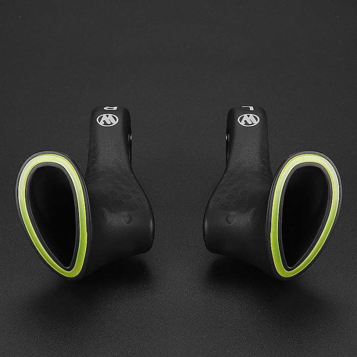 Ergonomically designed bike grips