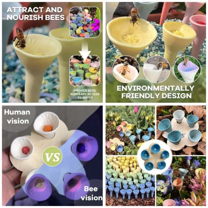 Bee Insect Drinking Cup - A SET (5PCS)