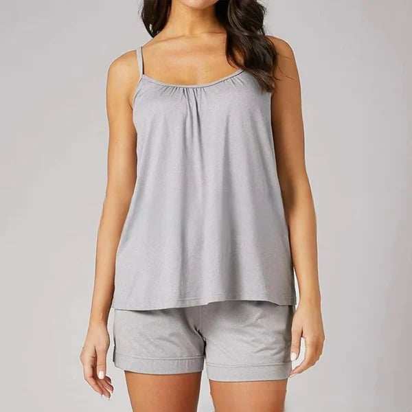 LAST DAY 49% OFFLoose fitting Tank Top With Built-in Bra