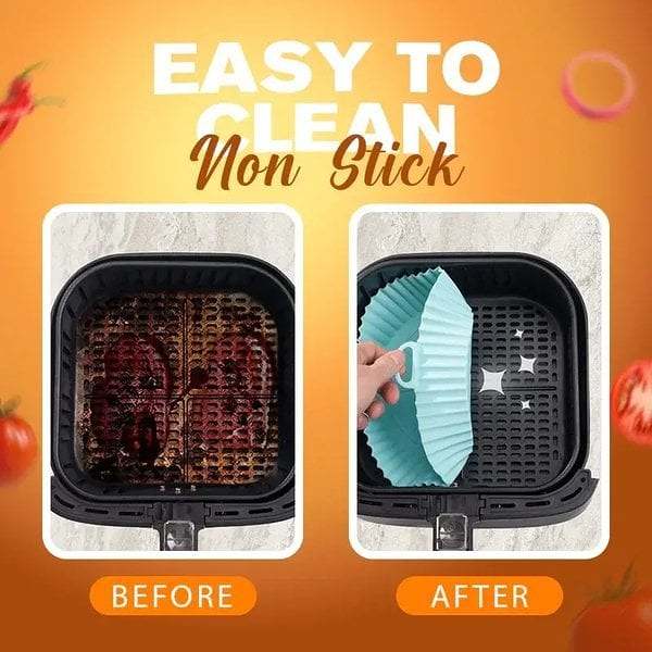 Air Fryer Silicone Baking Tray（Reusable）