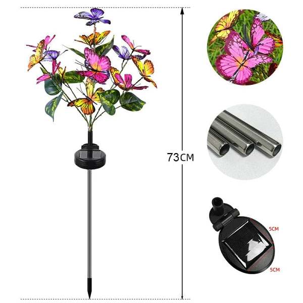 LAST DAY 49% OffSolar Outdoor Butterfly Lights