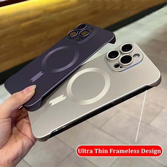 Big Sales 49% OFFFrameless Matte Ultra Thin Magnetic iPhone Case
