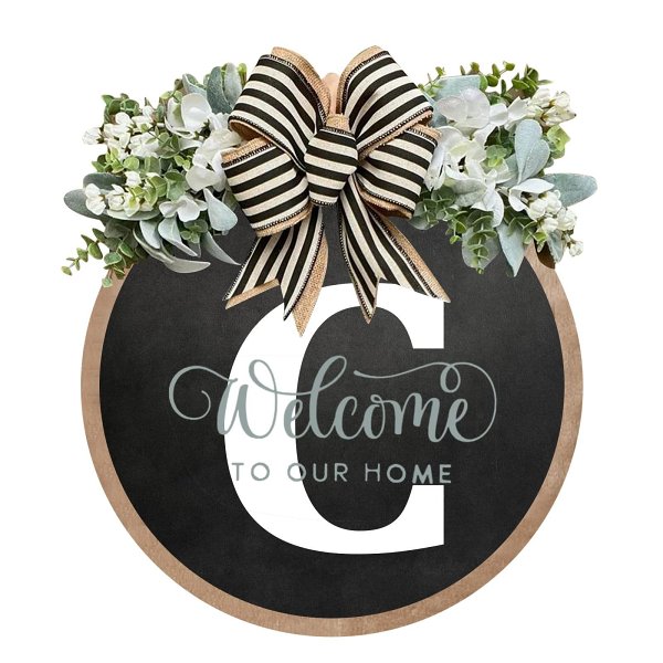 Welcome Front Door Wreath
