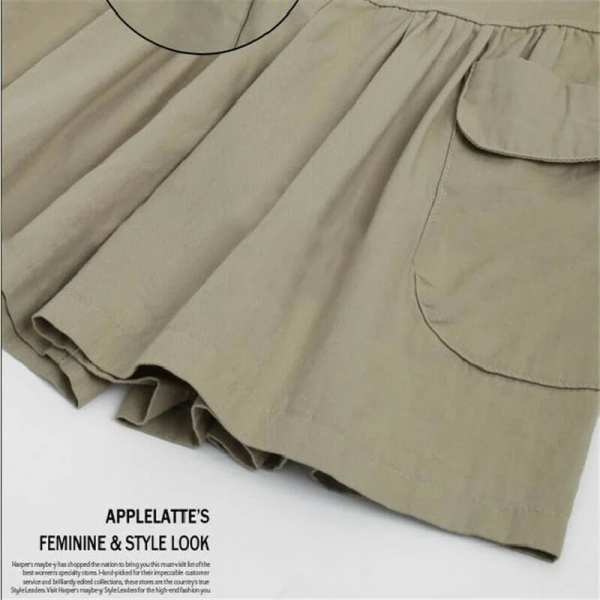 Hot SaleWomen Beach Casual Hot Shorts with Elastic Waistband