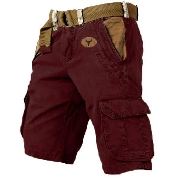 Men's multi-pocket tactical shorts