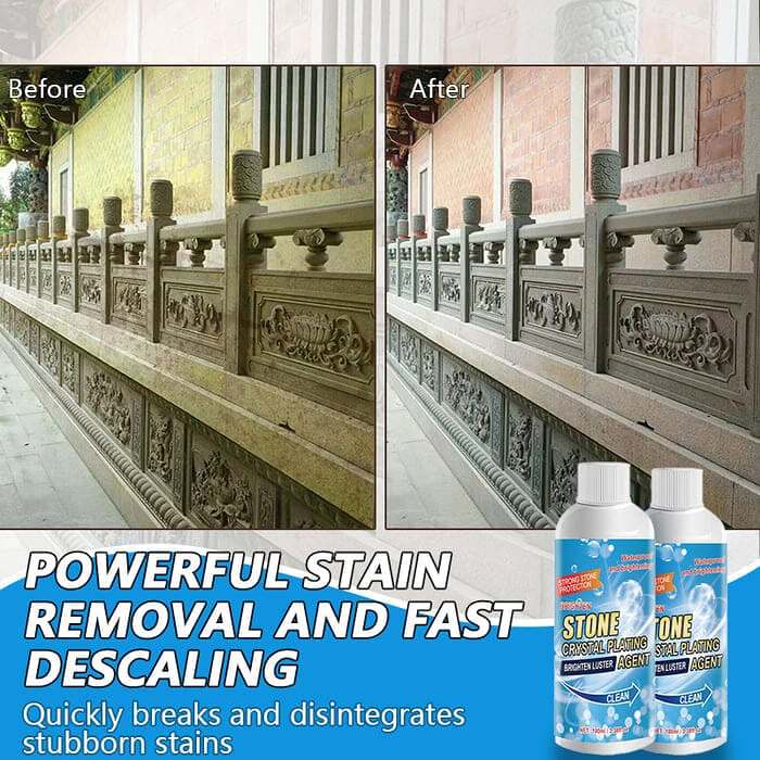 Stone Stain Remover Cleaner (effective removal of oxidation, rust and stains)