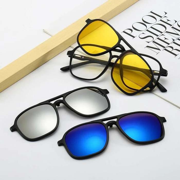 Replaceable lens6 -in -1 Sunglasses