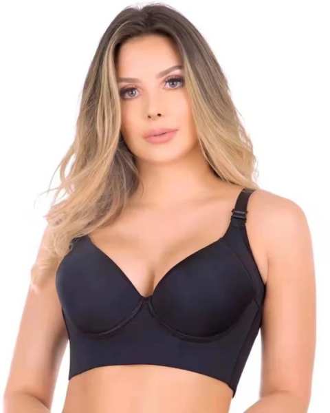 Deep Cup Bra-Unlined Bras With Great Support