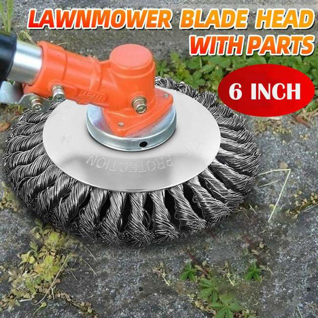 Unbreakable Lawn Mower Blade Head