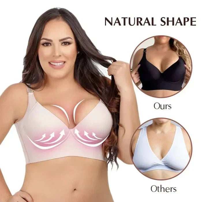 Deep Cup Bra-Unlined Bras With Great Support
