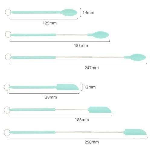 Mini Silicone Telescopic Spatula
