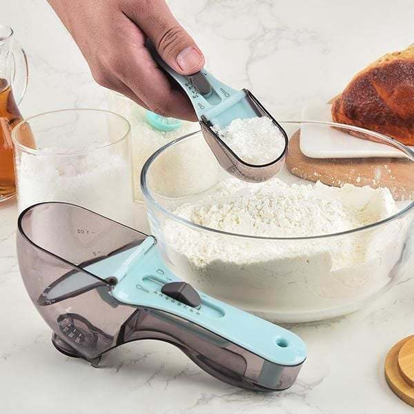 Adjustable Measuring Spoon 2Pcs Set
