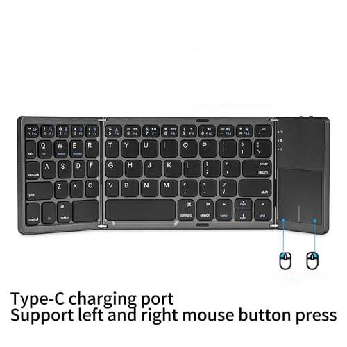 Folding Bluetooth Keyboard with Touchpad