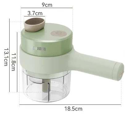 Multifunctional wireless electric grinder