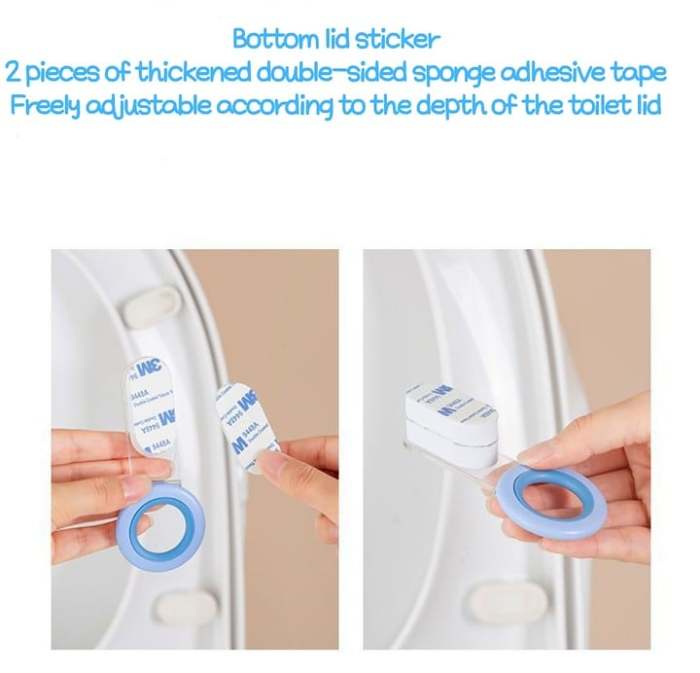 2024 Multifunctional Foldable Toilet Lid Lifter Set