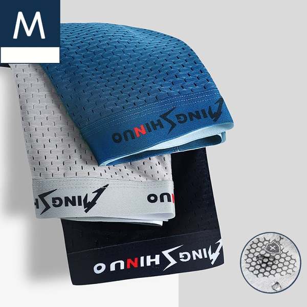 Men's frozen silk boxer shorts