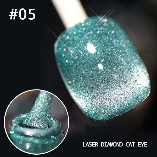 Laser Diamond Cat Eye Nail Polish(Buy 4 Save 20%)