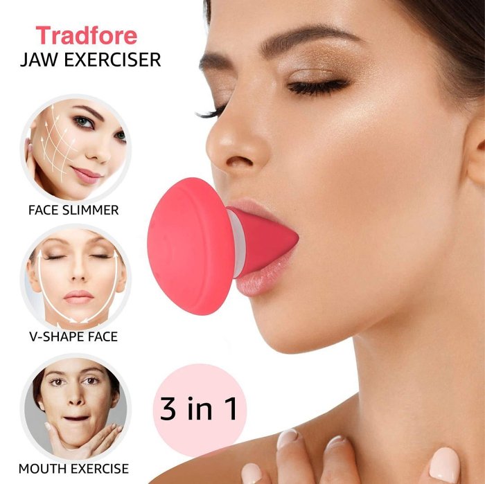 New Face Lift Skin Firming Anti Wrinkle Mouth Exercise Tool