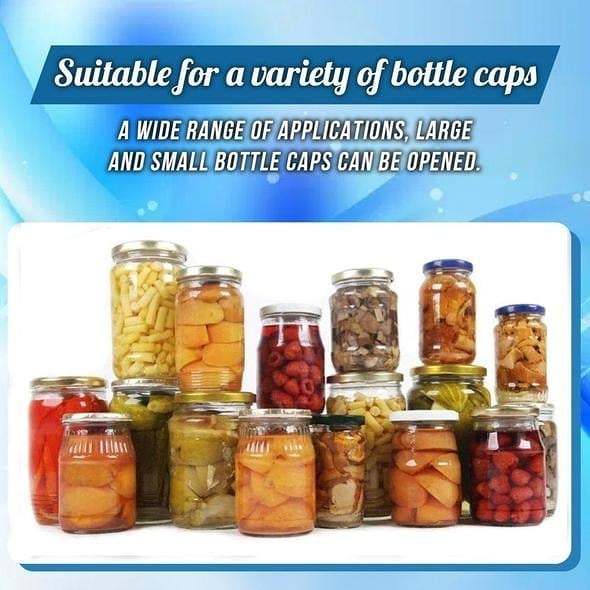 Adjustable Multifunctional Stainless Steel Jar Opener