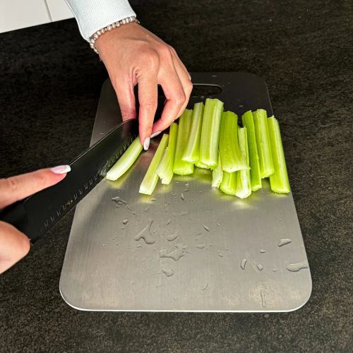 100% Pure Titanium Cutting Board