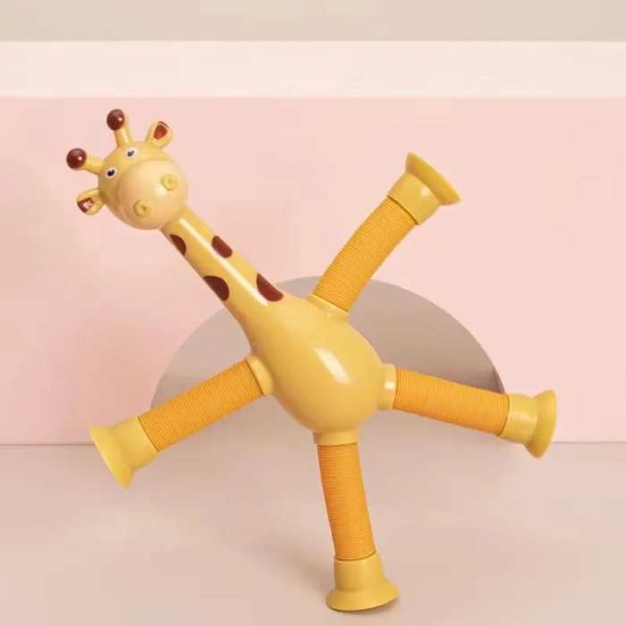 Toys Hot Sale - Suction Cup Pop Tube Giraffe Toys