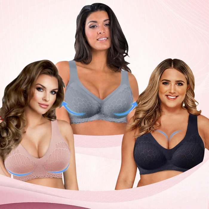 Push Up Wireless Bras