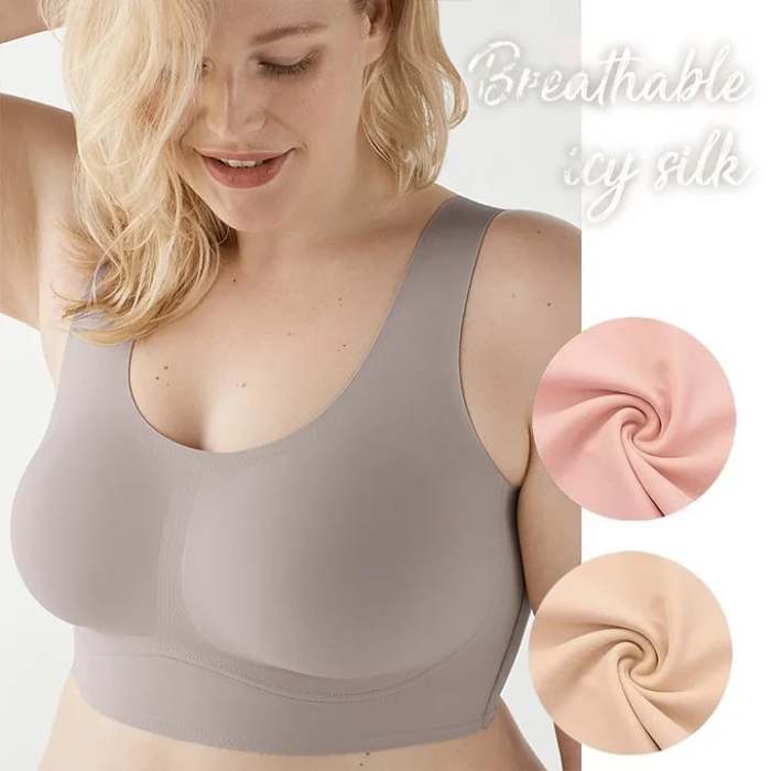 Plus Size Ultra Comfort Seamless Shaping Wireless Support Bra