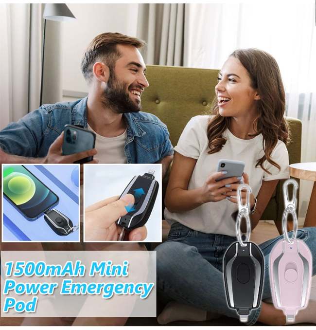 1500mAh Mini Power Emergency Pod