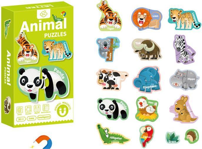 Hot SaleCute Animal Alphabet ABC Magnets for Fridge