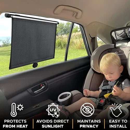 Telescopic Car Window Shade