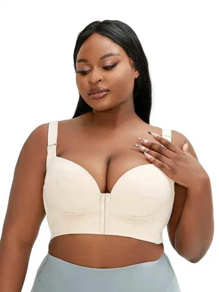 New Front Closure Comfortable Back Smoothing Bra