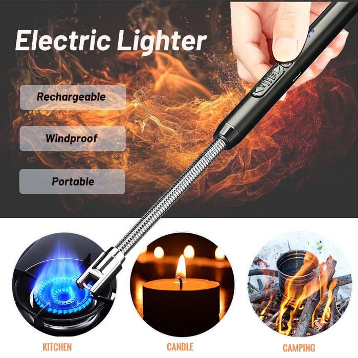 Hot Selling NowElectronic Arc Windproof Flameless USB Rechargeable Lighter