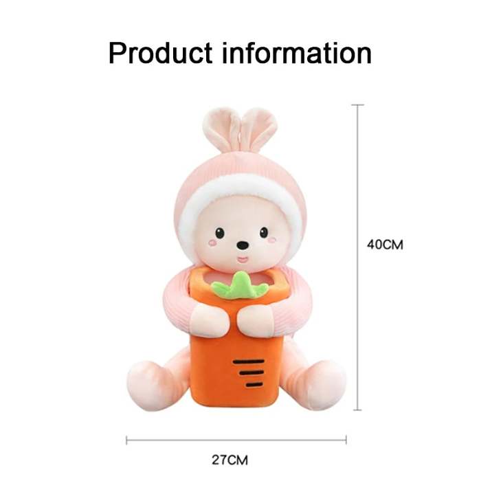 Cute Plush Doll Tissue Box