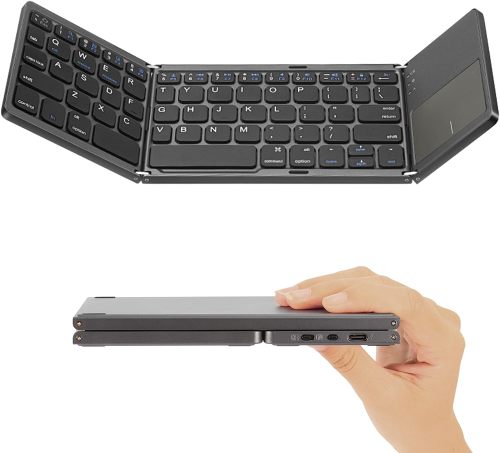 Folding Bluetooth Keyboard with Touchpad