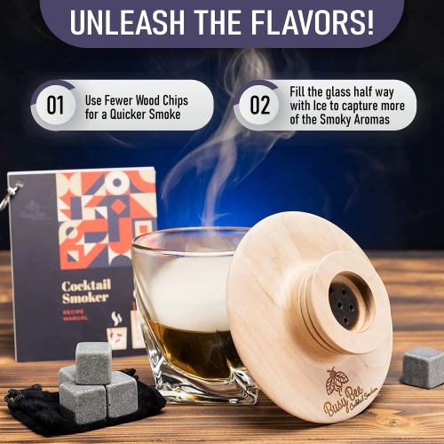Cocktail Smoker Mixology Bartender Kit
