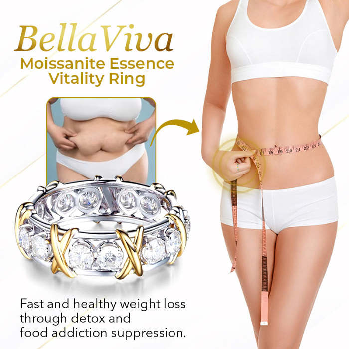 Biancat BellaViva Moissanite Essence Vitality Ring