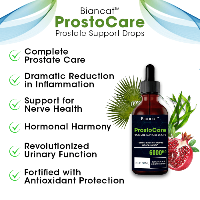 Biancat ProstoCare Prostate Support Drops