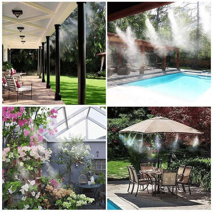 -Fog Cooled Automatic Irrigation System