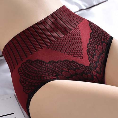 New Women’S Lace Panties High Waist  Underwear