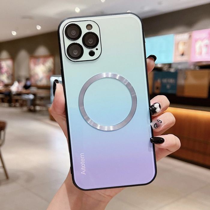 Gradient  Case with Magnetic For iPhone