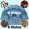 8 SIDES 8 HOLES