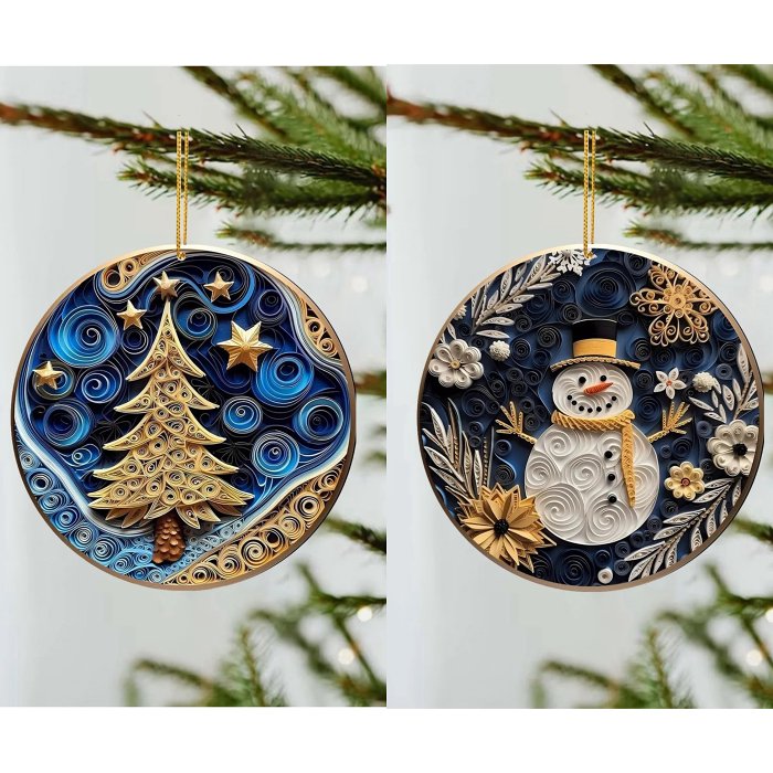 2023 Handmade Ornaments With Good Wishes